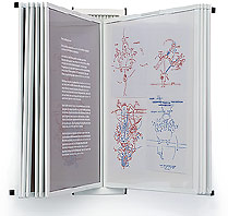 Hannes Kater: Pr&auml;sentation von Auftragszeichnungen in Flashern - Kunstverein hannover 2001
