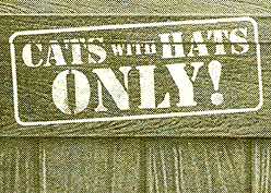 Nur f&uuml;r Katzen mit H&uuml;ten!