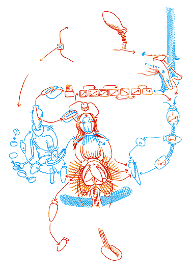Hannes Kater - B&auml;ckerzeichnung 016 - 381 x 539 Pixel